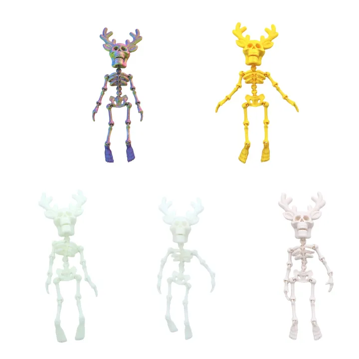 3D%20Printed%20Skeleton%20Figure%20Antler%20Skull%20Model%20Creative%20Gift%20Unique%20Decor%20DIY%20Craft%20Kit%20Halloween%20Party%20Prop%20-%20Image%202
