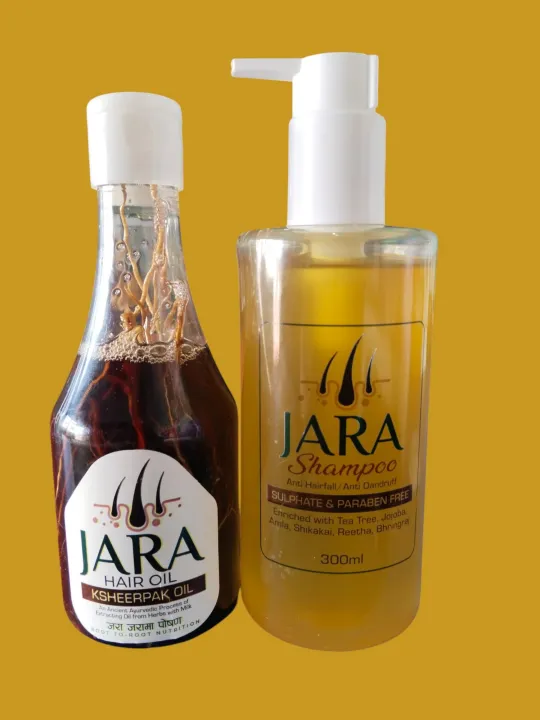 Jara%20Hair%20Shampoo%20(Sulphatee%20and%20Parabeen%20free)%20300ml%20+%20Jara%20Hair%20Oil%20210ml%20-%20Image%203