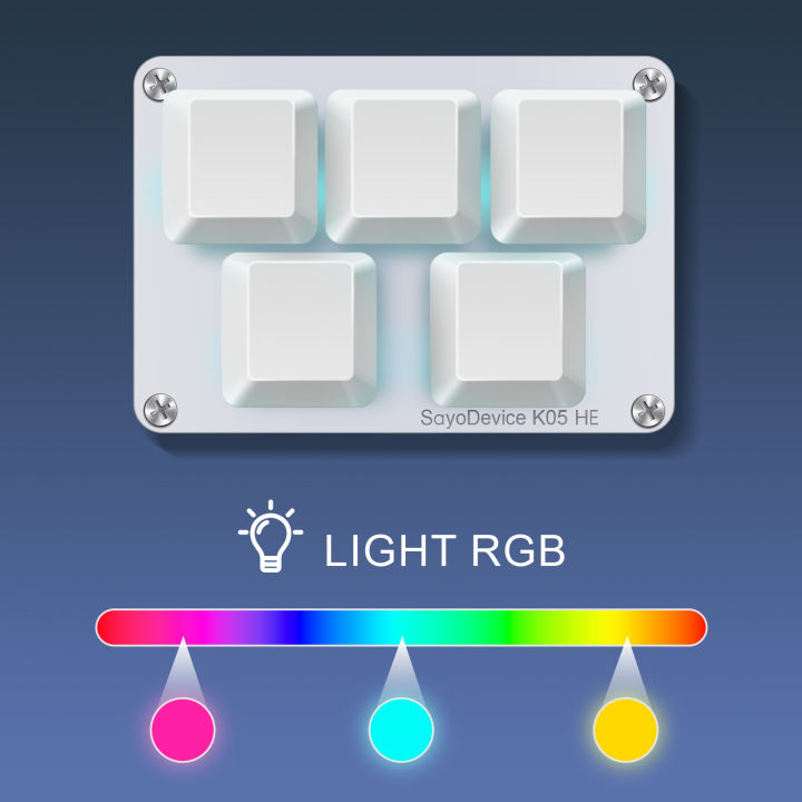 SayoDevice%20K05%20HE%20Rapid%20Trigger%20Hall%20Magnetic%20Switches%20RGB%20Light%20Music%20Rhythm%20Game%20Keyboard%20for%20O3C%20DJMAX%20SDVX%20Geometry%20Dash%20-%20Image%204