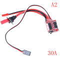 20A ESC 30A ESC Motor Speed RC ESC 2KHz Forward Reverse Brush Brake Toy Accessories.