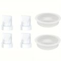 4 Duckbill Valves and 2 Silicone Diaphragms for Momcozy V1/V2 Wearable Breast Pump Replacement Parts, Breast Pump Seals. 
