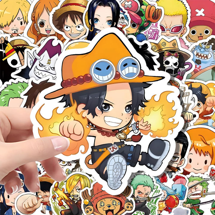 55pcs%20One%20Piece%20Cute%20Cartoon%20Stickers%20DIY%20Skateboard%20Phone%20Case%20Laptop%20Motorcycle%20Waterproof%20Cool%20Anime%20Sticker%20Decals%20Toy%20-%20Image%205