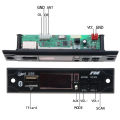 Kebidu Wireless Bluetooth 9V 12V MP3 WMA Decoder Board MP3 Player Car Audio USB TF FM Radio Module with Remote Control For Car.