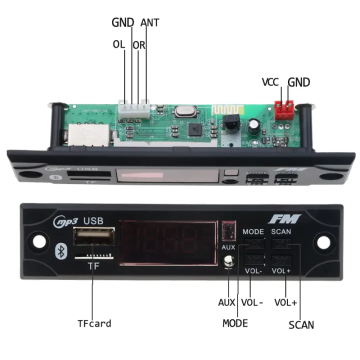 Kebidu%20Wireless%20Bluetooth%209V%2012V%20MP3%20WMA%20Decoder%20Board%20MP3%20Player%20Car%20Audio%20USB%20TF%20FM%20Radio%20Module%20with%20Remote%20Control%20For%20Car%20-%20Image%206