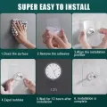 10pcs Strong Self Adhesive Punch Free Wall Hooks.