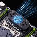 QIYIDA X99 Motherboard Set Kit Xeon A2011-3 E5 2650 V4 1pcs*16gb=16GB DDR4 4 channels SATA 3.0 nvme M.2 SATA 3.0 E5 A99. 