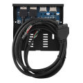 USB 2.0 Floppy Drive Front Panel 3.5-inch 19PIn T9 Pin High Speed USB3.0+USB2.0 4-Port Floppy Drive Front Panel.