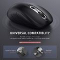 Wireless Mouse, Jelly Comb USB C Mouse, Silent Ergonomic Mouse,Computer Mouse with 3 DPI for Mac OS Windows Laptop. 