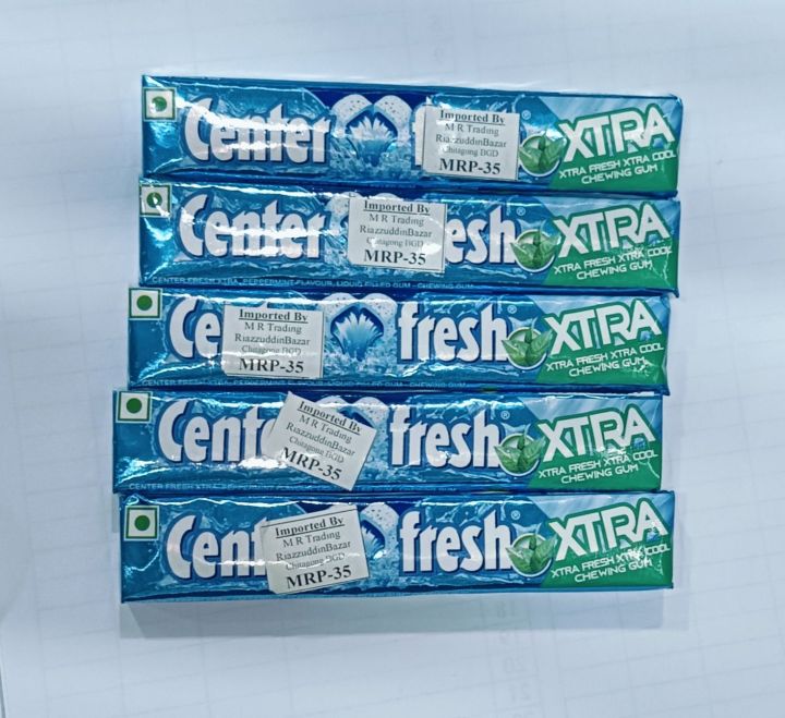 CENTER FRESH CHEWING GUM 20GM 5pc | Daraz.com.bd