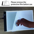 A4 Children Drawing Board 3 level Adjustable Brightness non-dimmable LED Drawing Copying Table Transparent Copying Table.