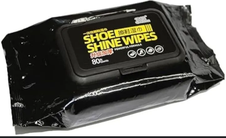 Shoe Shine Wipes - Quick &Amp; Easy Shoe Cleaning