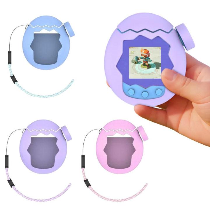 Silicone Protective Cover For Tamagotchi Paradise TPU Anti Fall Electronic Pet Equipment Protective Shell With Anti-lost Strap