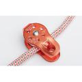 Rescuing Lifting Fixed Side Pulley Arborist Rock Climbing Gear Zip Line Fast Speed Cable Trolley Heavy Duty Rope Pulley. 