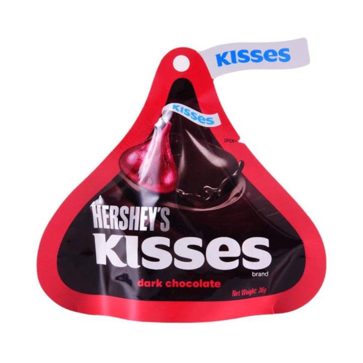 HERSHEYS KISSES DARK CHOCOLATE 36 GM