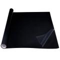 Fish Tank Background Sticker Black Static Cling Film Adhesive-Backed Film Wallpaper Aquarium Background Decorations.