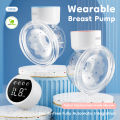 MAMIJOY Electric Breast Pumps With 19/24mm Flange Portable Hands Free Wearable Breast Pump Silent Comfort Breast Milk Extractor. 