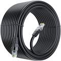 Outdoor Waterproof Cat6 Utp Cable, Ethernet wire Lan/network Cable 40M with Rj45 Jack Fitted. 