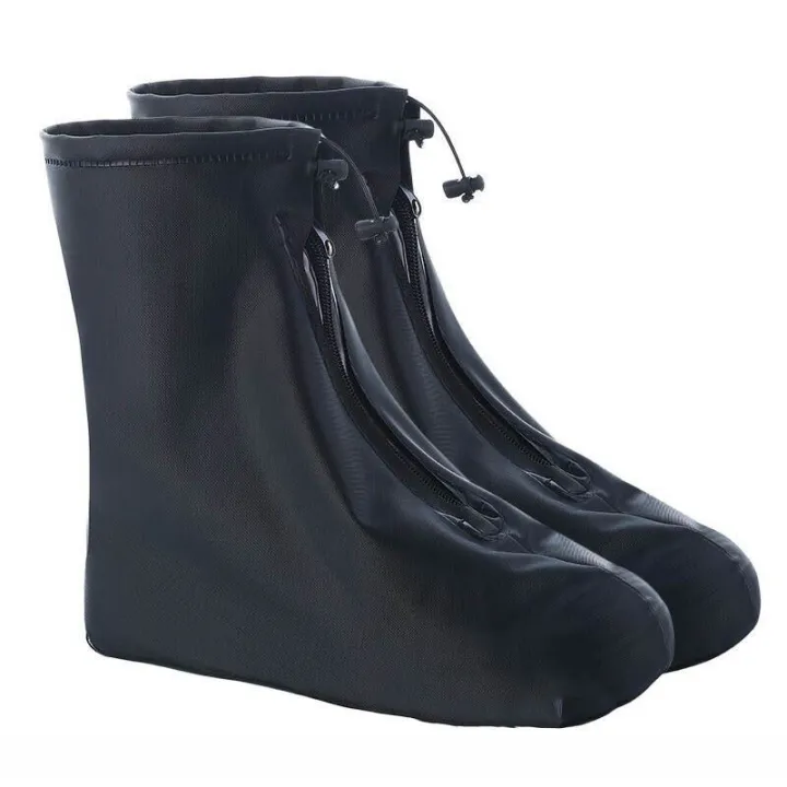 1%20Pair%20Waterproof%20Shoe%20Cover%20Silicone%20Sport%20Rain%20Boot%20Cover%20with%20Layer%20Non-slip%20Material%20Wear-resistant%20Thick%20Shoes%20Cover%20Unisex%20-%20Image%202