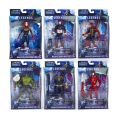 15cm Marvel legends The Avengers Iron Man Spider Man Thor Captain America Thanos Hulk War Machine Action Figures. 