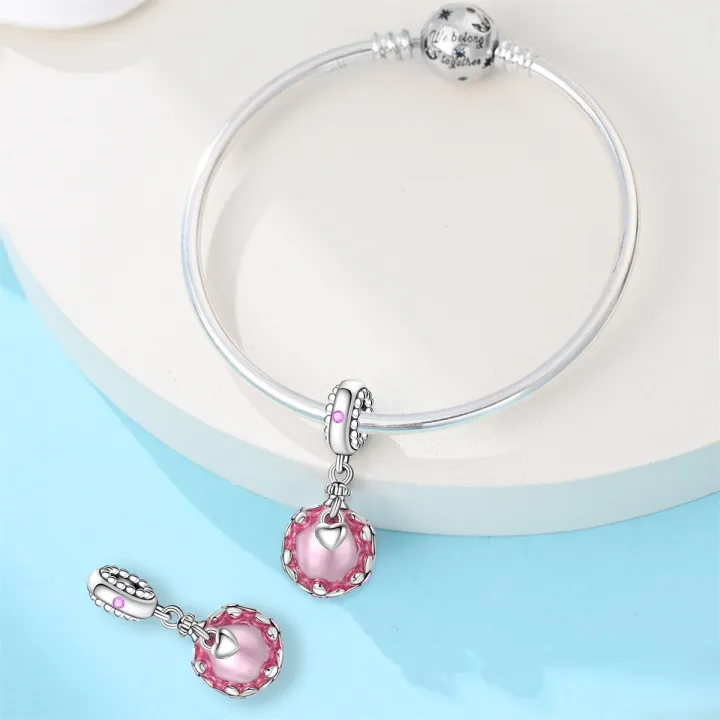 New%20925%20Silver%20Plated%20Princess%20Wishing%20Bottle%20Birthday%20Present%20Charms%20Beads%20Fit%20Original%20Bracelets%20Necklace%20Fine%20DIY%20Jewelry%20-%20Image%203