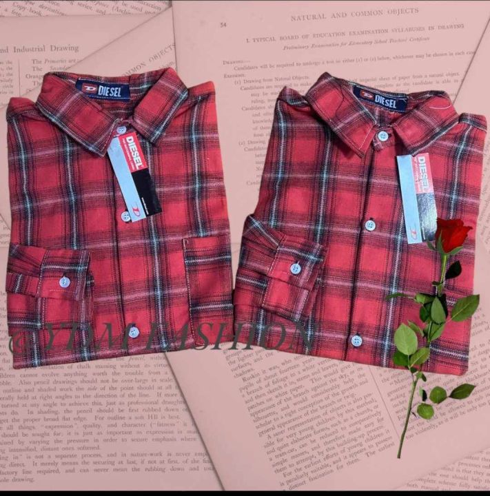 SMJ21-63 Local Made Couple Shirt