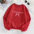 HER'TESORO Customized Printed Sweatshirt , Personalized Sweatshirts. 