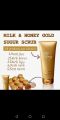 MILK & honey  sugar scrub in 25ml. 