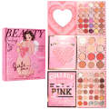 KEVIN & COCO BEAUTY MAKEUP PALETTE BOOK 72 COLOR EYESHADOW , 6 HIGHLIGHTER , 6 BLUSHER +. 