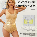 Flarixa Seamless Comfy Bodysuit Shaper Printed Plus Size Shapewear Belly Slimming Body Shaper Corset Underwear Women Tank Top. 