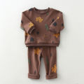 Spring Baby Boy Girl Clothes Sets Cotton Long Sleeve Kids Suit + Pants 2 Pcs Toddler Kids Clothes Baby Homewear.