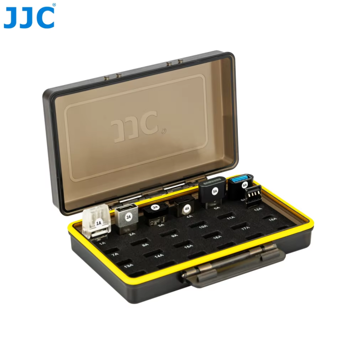 JJC%2024%20Slot%20Mini%20USB%20Flash%20Drive%20Case%20Mini%20U%20Disk%20Sotrage%20Holder%20Waterproof%20Box%20EVA%20Sponge%20Come%20with%20Label%20Sticker%20-%20Image%207