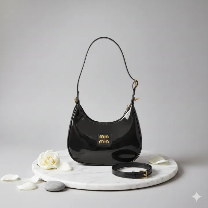 LuxeLure%20Glossy%20Crescent%20Bag%20%E2%80%93%202-in-1%20Chic%20Carry%20by%20Miu%20Miu-Inspired%20Design%20-%20Image%202