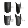 Mud Flaps Motorcycle Front Mudguard Motorcycle Mud Flaps Plastic Excellent Toughness Unique Pattern Motorcycle Mud Flaps. 