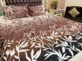 Bed sheet king size 3 piece double lifetime colour guarantee. 