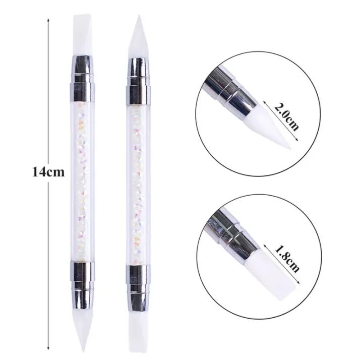 Dual-ended%20Silicone%20Sculpture%20Nail%20Art%20Pen%20Nail%20Art%20Brush%20Carving%20Mirror%20Glitter%20Powder%20Dotting%20Painting%20Nail%20Pen%20Manicure%20Tools%20-%20Image%204