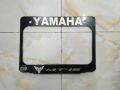 YamahaYamaha MT15 Bike Stainless Steel Number Plate/License Plate Frame Or Holder with Laser Marking Bike Name. 