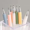 6/1pcs Wrapping Cutting Utility Pen Knife Retractable Press Hand Account Pen Knife Creative Art Paper Cutting Tool for Student. 