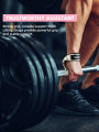 SKDK Weightlifting Straps Anti-Slip Silicone Lifting Wrist Straps Strength Training Deadlifts Crossfit Hand Grips Wrist Support. 