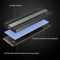 TEUCER M2-4 SSD Heatsink NVME 2280 Solid State Disk Drive Radiator with Thermal Pad for Desktop PC M.2 NVME PS5 Heatsink. 