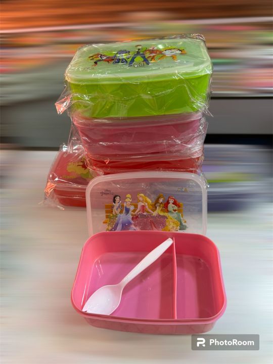 OLA86 Lunch Box Crystal Cartoon Characters School Lunch Box For Girls And Boys