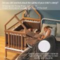 Baby Mattress Strap Belt Sheet Holder Crib Bridge Ropes Twin Connecting Fasteners Fixation for Twins. 
