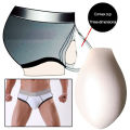 Sponge Pad Underwear Sexy Briefs Enhancer Cup Men Penis Bulge Pouch Front Padded Push Up Underpants Panties Pad. 