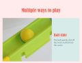 New Version Baby Bath Toys with Stainless Wheel Duck Kids Bathtub Set Water Slide Building Tracks for Toddler with Mini Duck Toy, Mesh Tub Bags Shower Bath Toy Gift for Boys Girls Age 3 to 8 (10 Pcs). 