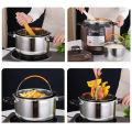 Stainless Steel Steamer Basket Pot Accessories for 3/6/8 Qt Pot Pressure Cooker.