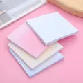 Gradient Macaron Color Sticker Student Convenient Message Sticker  Torn Office Notepad Note Pad  Stationery. 