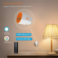 Zigbee 3.0 Tuya Smart Power Plug 16A EU Socket Outlet Energy Monitoring Timer Switch Remote Control Work with Alexa Google Home. 