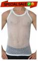 Banyan | Premium Knitted Net Sleeveless String Vest | Mesh Cotton | Tank Top | Boys | Men. 