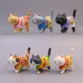 QUALIA Gashaopn Capsule Toy Cat Wearing Candy Packaging Snack Wrapper Kitty Figures Kitten Doll Blind Box Table Decoration Gifts. 