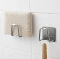 Kitchen  Sponge Holder Self Adhesive Sink Sponges Drain Drying Rack Kitchen Sink Accessories Storage Organizer. 
