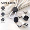 6Pcs Metal Cord Locks Double Hole Spring Toggle Stopper Zinc Alloy Shoelace Locks Fastener Clip For Athletic Casual Shoes. 